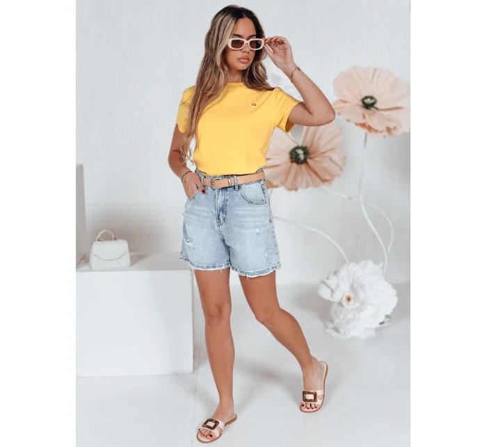 VALONNA dámske džínsové šortky modré FashionStreet SY0477