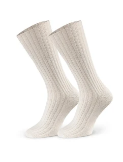 Ponožky model 21310231 vlněné žebrované dámské 3540 - Steven