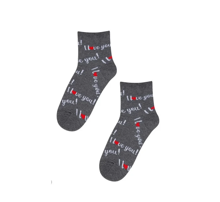 Dámske valentínske ponožky Wola W84.01P, 36-41