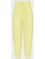 Slim tepláky v citrónovej farbe (CK03-33)