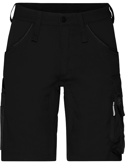 Daiber JN 1811 Pracovné elastické bermudy „Slim Line“ 02.1811 čierna/čierna Daiber JN 1811 Pracovné elastické bermudy „Slim Line“ 02.1811 čierna/čierna