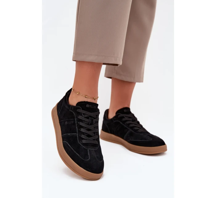 Dámske semišové tenisky Big Star HI-POLY SYSTEM - čierne Dámske semišové tenisky Big Star HI-POLY SYSTEM - čierne