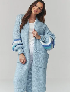 Zapínanie svetra model 226867 Makadamia