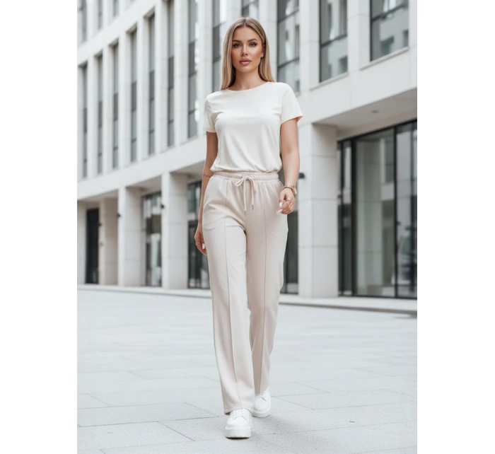 Dámské tepláky light beige Dstreet model 21988984 - FashionStreet