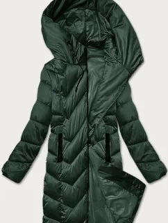 Zimowa kurtka damska ciemny zielony model 21248151 - S'WEST