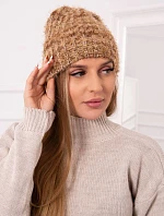 Dámska čiapka Cina K259 hnedá