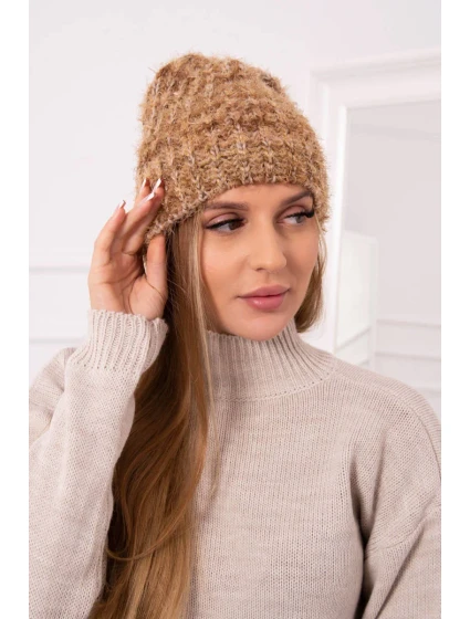 Dámska čiapka Cina K259 hnedá
