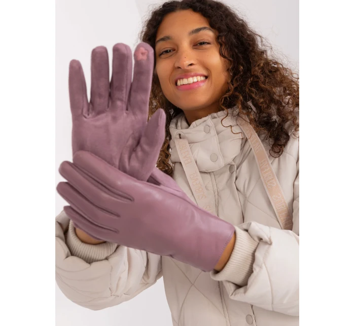 Rukavice AT RK 239501A.16 fialová