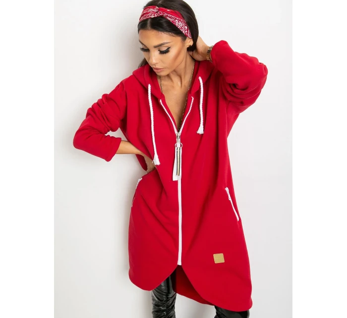 Mikina RV BL 4742.20P červená Mikina RV BL 4742.20P červená