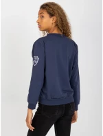 Mikina RV BL 8225.88 tmavo modrá
