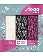 sloggi GO Crush High leg C3P – čierna kombinácia – SLOGGI čierna kombinácia – SLOGGI sloggi GO Crush High leg C3P – čierna kombinácia – SLOGGI čierna kombinácia – SLOGGI