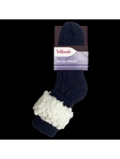 Extrémne teplé ponožky EXTRA WARM SOCKS - BELLINDA - tmavomodré
