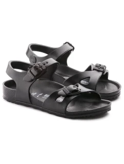 Birkenstock RIO KIDS EVA Black detské sandále úzke (0126113)
