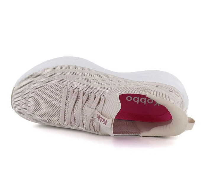 Dámska športová obuv na platforme beige Kobbo Vinceza 102421