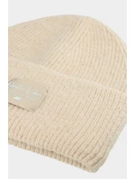Dziewczęca Czapka Zimowa 4F 4FJWAW24ACAPF415-83S Beżowa