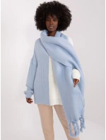 Szalik AT SZ model 20259086 jasny niebieski - FPrice Szalik AT SZ model 20259086 jasny niebieski - FPrice