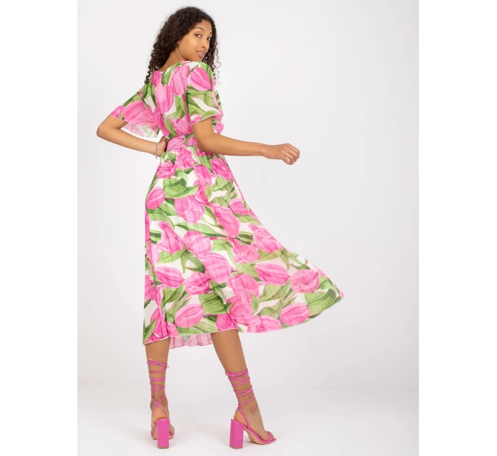 Šaty DHJ SK 11331 2.32 ružová Šaty DHJ SK 11331 2.32 ružová