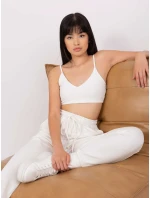 Spodnie LK SP  ecru model 18650721 - FPrice