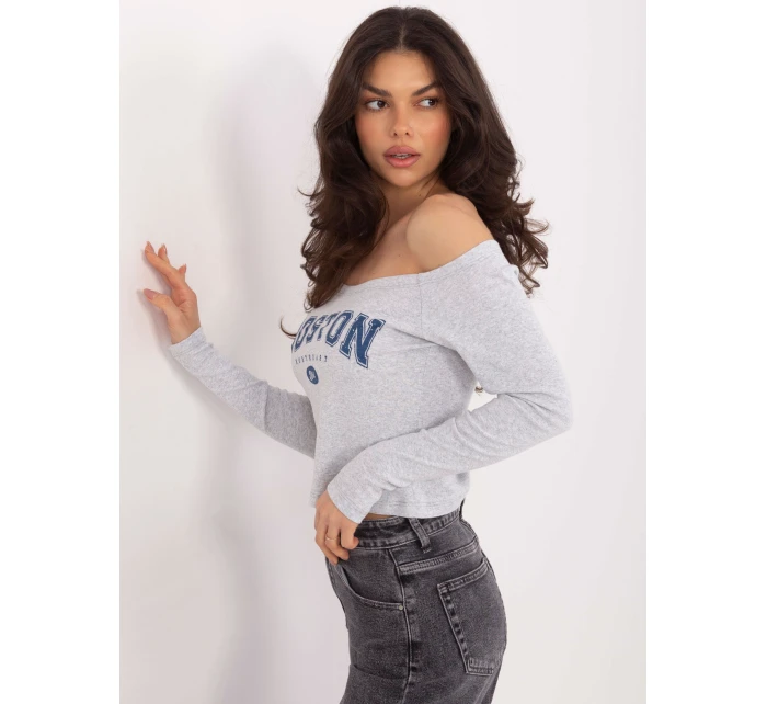 Bluzka WT BZ model 21875530 jasny szary - FPrice