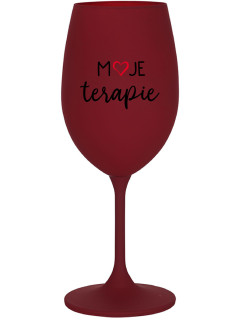 MY THERAPY - burgundský pohár na víno 350 ml