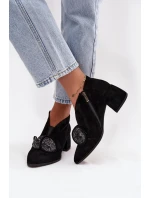 Topánky na podpätku model 219245 Krok vo veľkom štýle