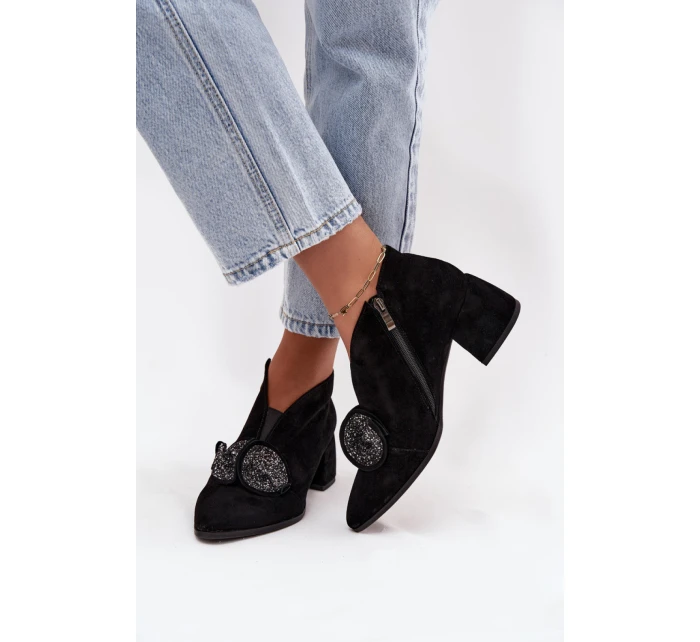 Topánky na podpätku model 219245 Krok vo veľkom štýle