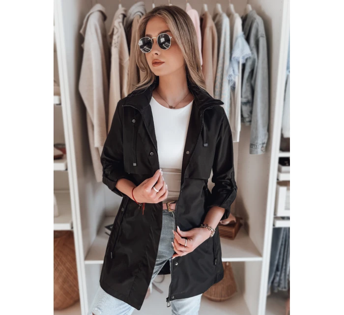Dámska prechodná bunda STYLINA black FashionStreet TY4788