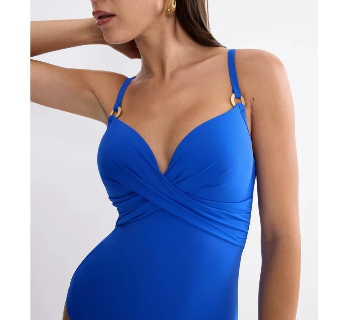 Dámske jednodielne plavky Summer Twist OWP 01 - BLUE - modrá 7446 - TRIUMPH