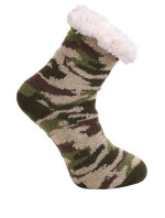 Protišmykové ponožky Masker winter zelené