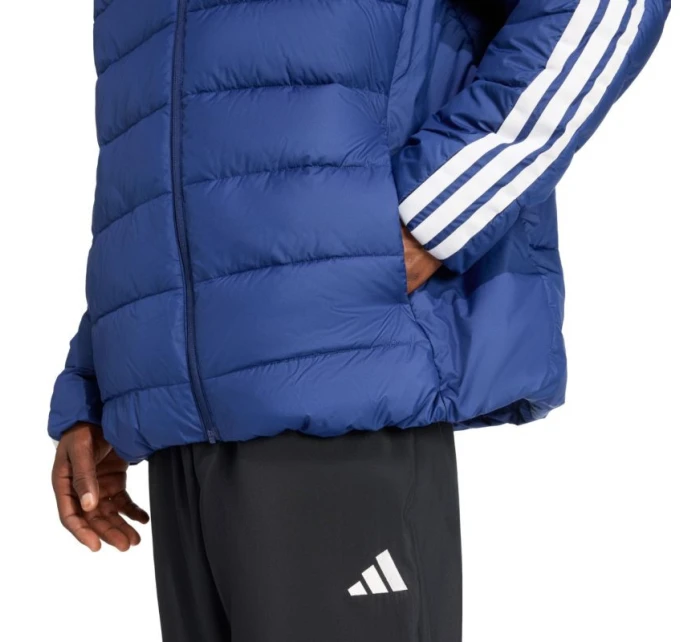 Pánska bunda adidas Essentials CLIMAWARM 3-Stripes modrá JX7771 pánske Pánska bunda adidas Essentials CLIMAWARM 3-Stripes modrá JX7771 pánske