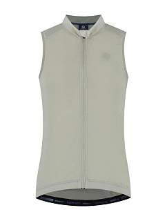 Dámske tričko Rogelli ESSENTIAL, bez potlače, farba taupe, veľkosť L