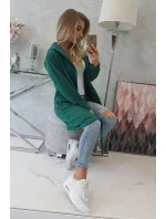 Zelená bunda s potiskem Zelená bunda s potiskem