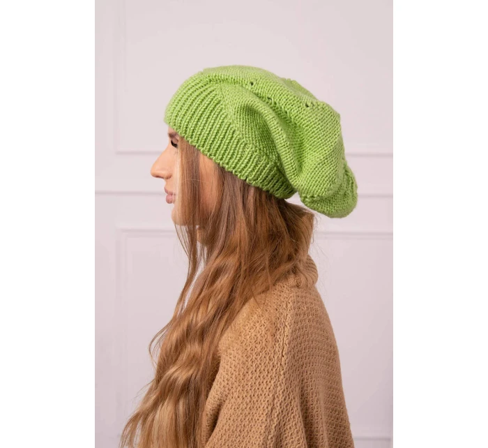 Dámská čepice Ingrid model 18752313 pistácie - K-Fashion