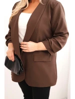 Dámská model 21486141 Plus Size hnědá - K-Fashion