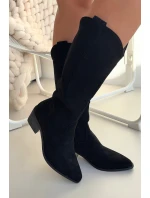 Kozačky Kovbojky Dámské Černé model 21821849 - Boto Kozačky Kovbojky Dámské Černé model 21821849 - Boto