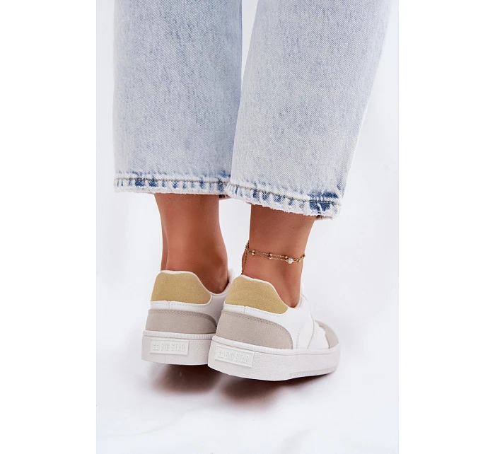 Dámské nízké tenisky Big Star TT274767 bílé