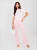 Nohavice IT SP 22209.15 svetloružové