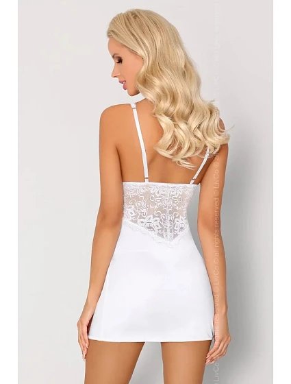 Jemná košilka model 17820531 white LivCo Corsetti - Livia Corsetti Jemná košilka model 17820531 white LivCo Corsetti - Livia Corsetti