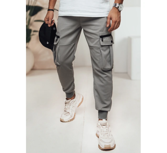 Pánské kalhoty cargo šedé Dstreet model 21982870 - FashionStreet