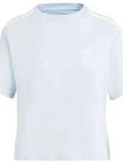 Tričko adidas Essentials 3-Stripes Single Jersey Crop Top W IS1568