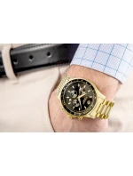 Pánské hodinky Chronograph Sapphire Gold Black model 21807575 - Giewont Pánské hodinky Chronograph Sapphire Gold Black model 21807575 - Giewont