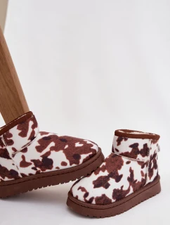 Dětské zimní boty pro mládež s podšívkou s model 21718613 - Boto