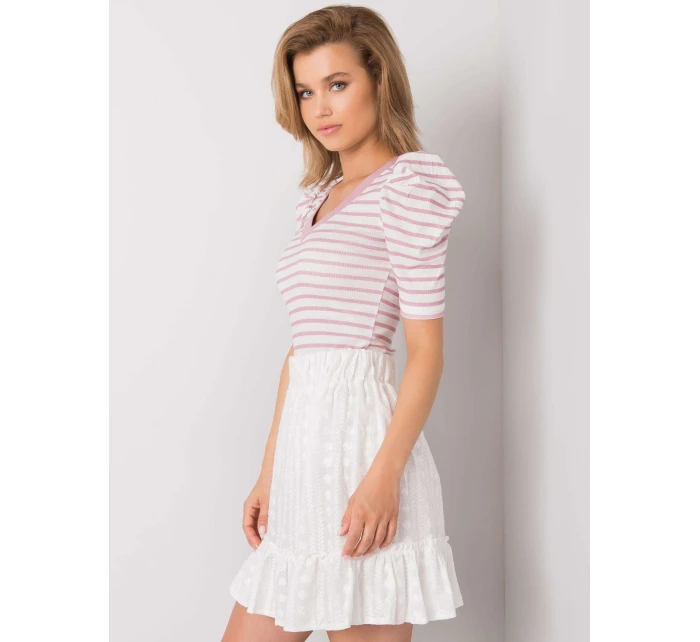 Blúzka FN BZ 4591.06P bielo-ružová