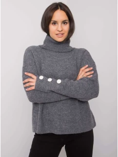 Dámsky sveter LC SW 15 2.01 tmavo šedý