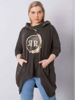 Mikina RV BL 6464.46P tmavá khaki