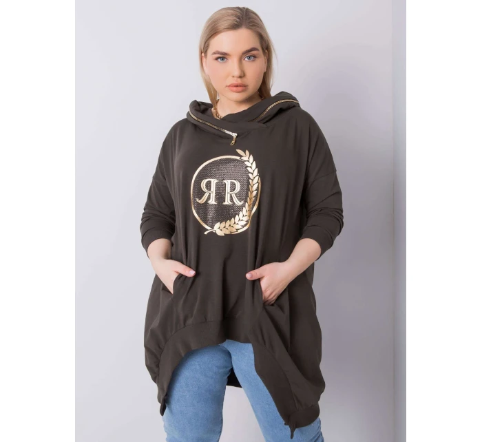 Mikina RV BL 6464.46P tmavá khaki Mikina RV BL 6464.46P tmavá khaki