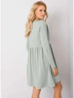 Sukienka RV SK model 18627870 pistacjowy - FPrice Sukienka RV SK model 18627870 pistacjowy - FPrice