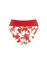 Dámský spodní díl plavek  Červená s bílou  model 18794625 - Panache