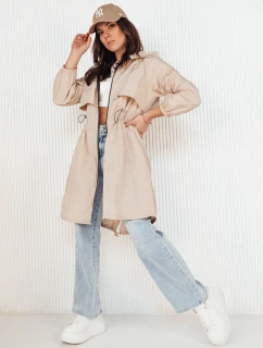 Dámska bunda parka WOLINA béžová FashionStreet TY4155