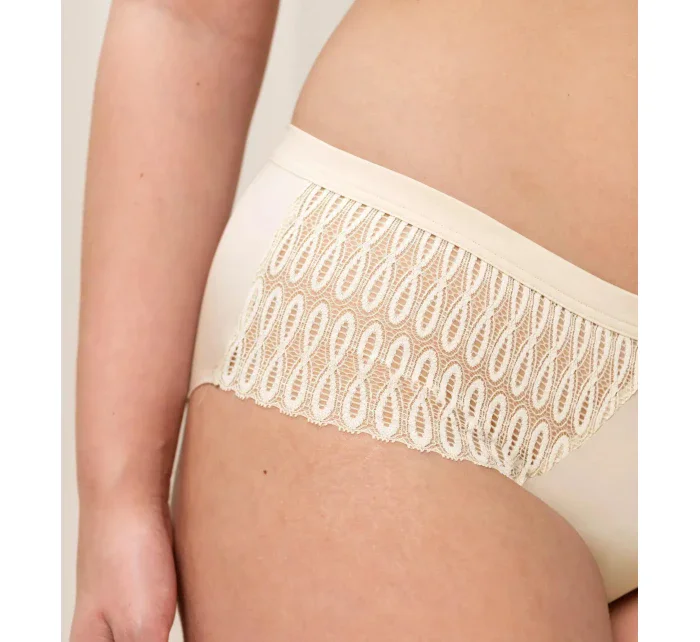 Dámské kalhotky Aura Spotlight Maxi krémové - Triumph